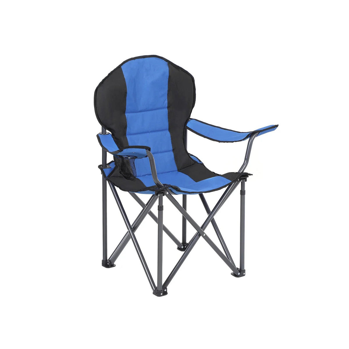 CAMPINGSTUHL KLAPPSTUHL - Blau, Textil (55/102/90cm) - Hansiro