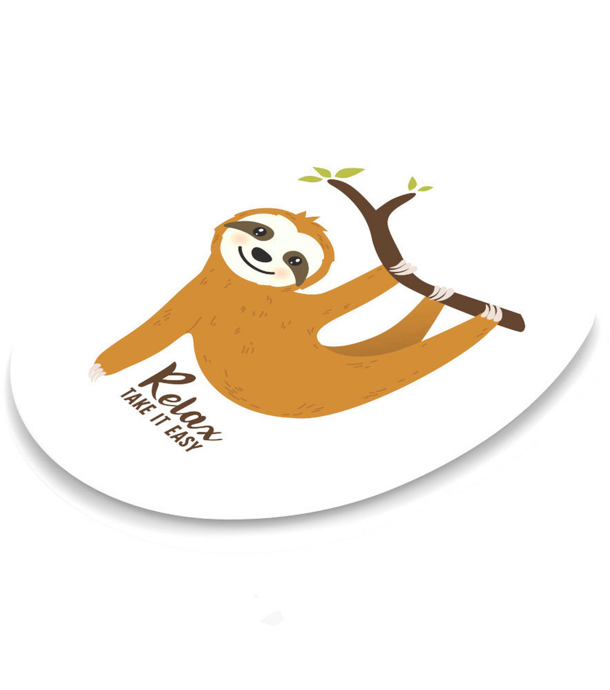 WC-SITZ mit Absenkautomatik Faultier - Braun, Holzwerkstoff (38/6/47cm) - Sanilo