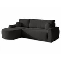 ECKSOFA Jazz, Seite: Links - Schwarz, Holz/Textil (240/160cm) - Sofnet