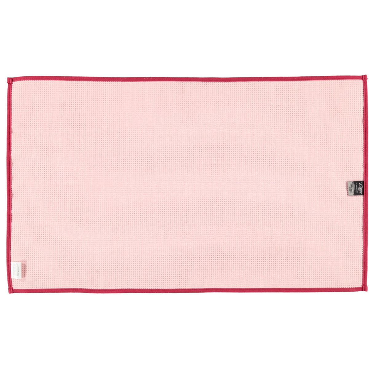 BADTEPPICHE EXCLUSIVE RUBIN - 3900 - Rot, Textil (60/100cm) - Vossen