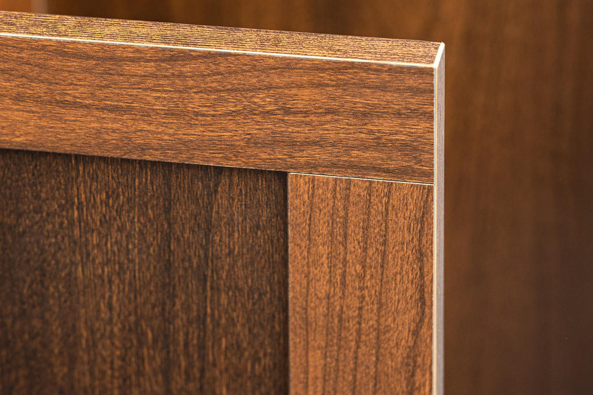 NACHTTISCH VIENNA Schichtholz Braun 60 cm - Braun, Holz/Holzwerkstoff (40/58/30cm) - riess-ambiente