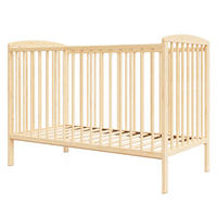 BABYBETT Nina, Mitwachsendes, Holz - Kieferfarben, Holz (60/120cm) - Premiers Moments