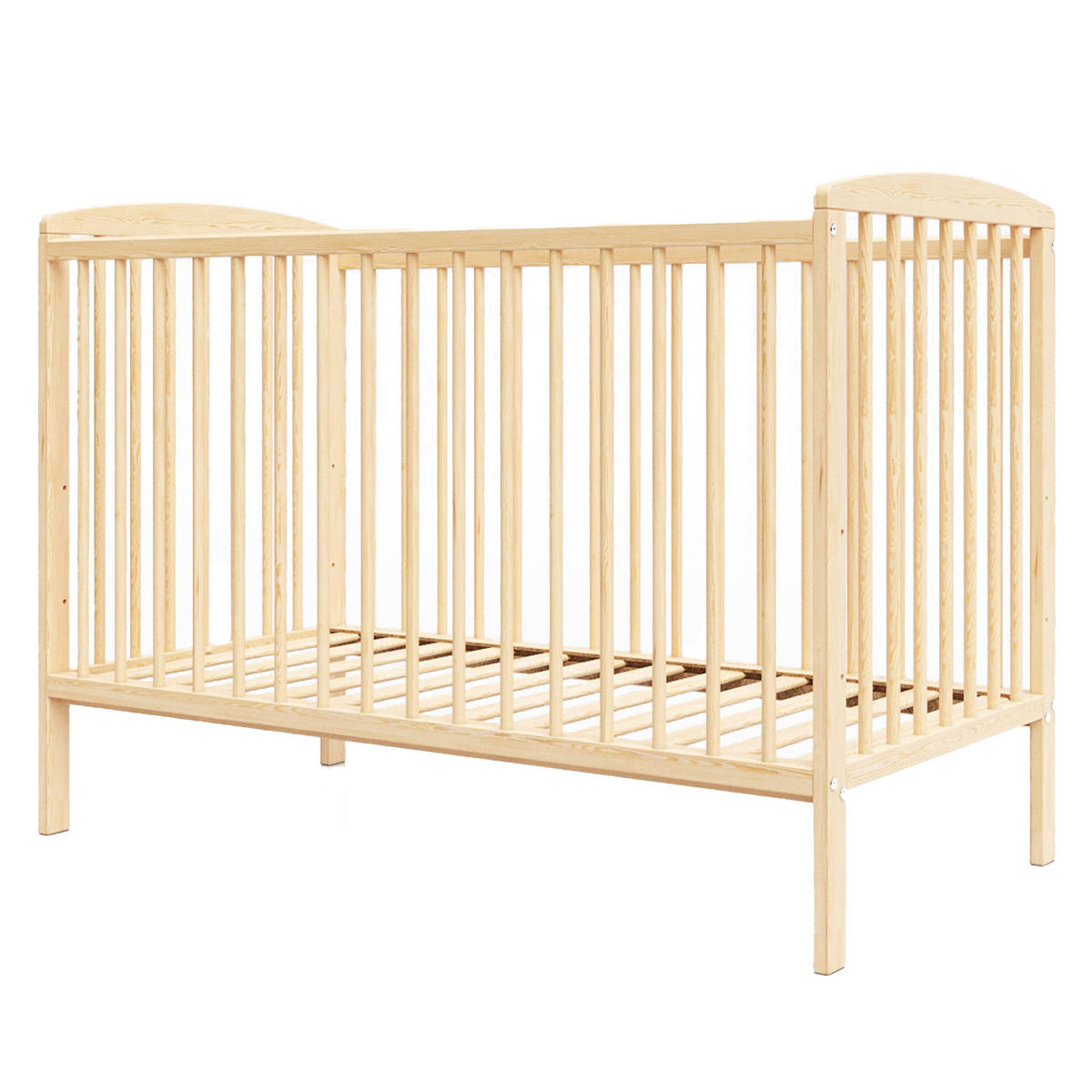 BABYBETT Nina, Mitwachsendes, Holz - Kieferfarben, Holz (60/120cm) - Premiers Moments