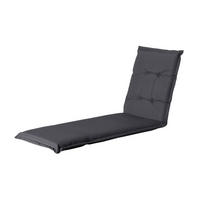 LIEGENAUFLAGE Panama 200/65 cm - Grau, Textil (60/7/200cm) - Madison