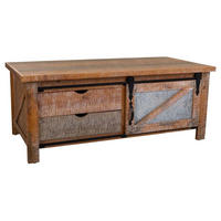 COUCHTISCH aus Holz 120x60x48 cm - Multicolor, Holz (60/120/48cm) - Wanderlust