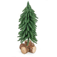 WEIHNACHTSBAUM Grün - Grün, Kunststoff (40cm) - COSTWAY