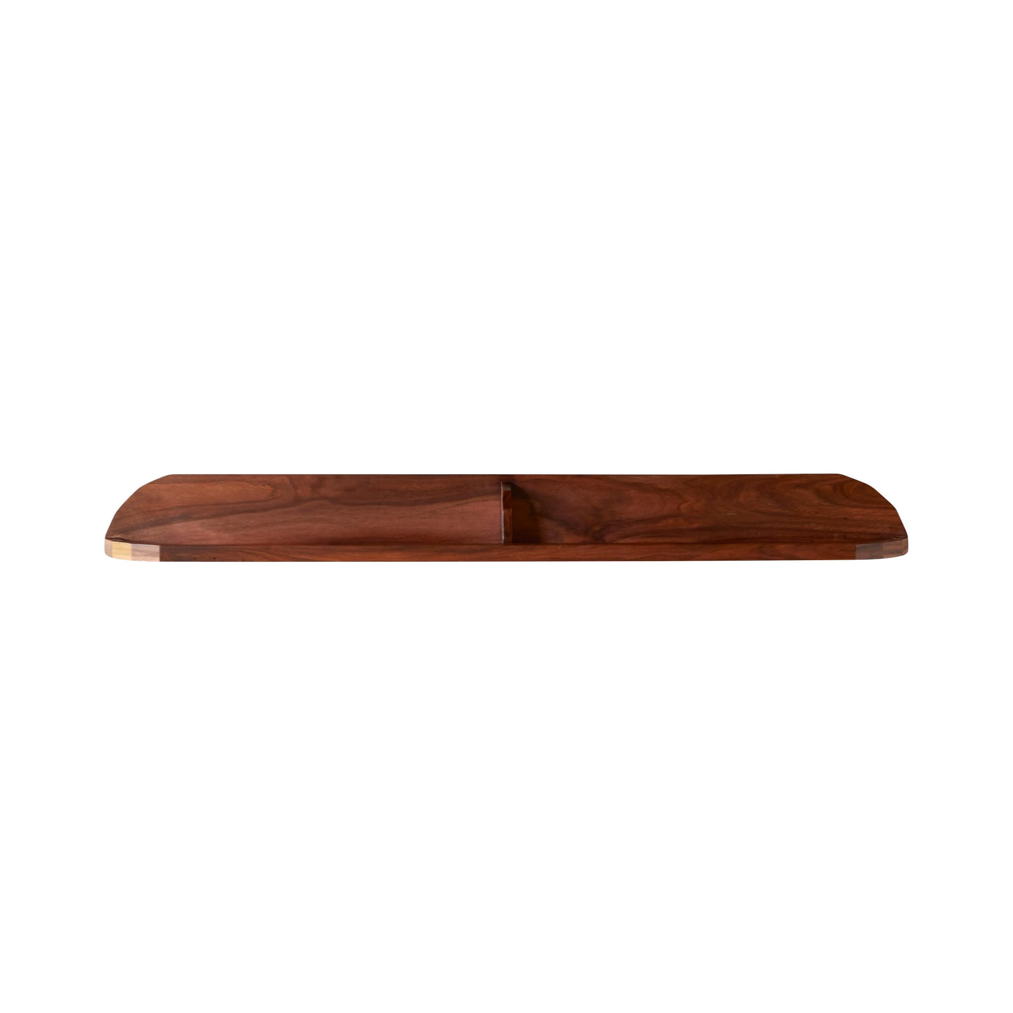 Tikamoon Badregal Braun 140x14x13 cm