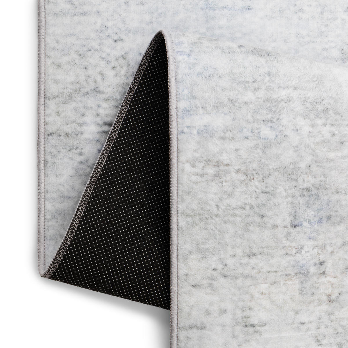 TEPPICH ASH Dunkelgrau 80/150 cm - Dunkelgrau, Textil (80/150cm) - Tapiso