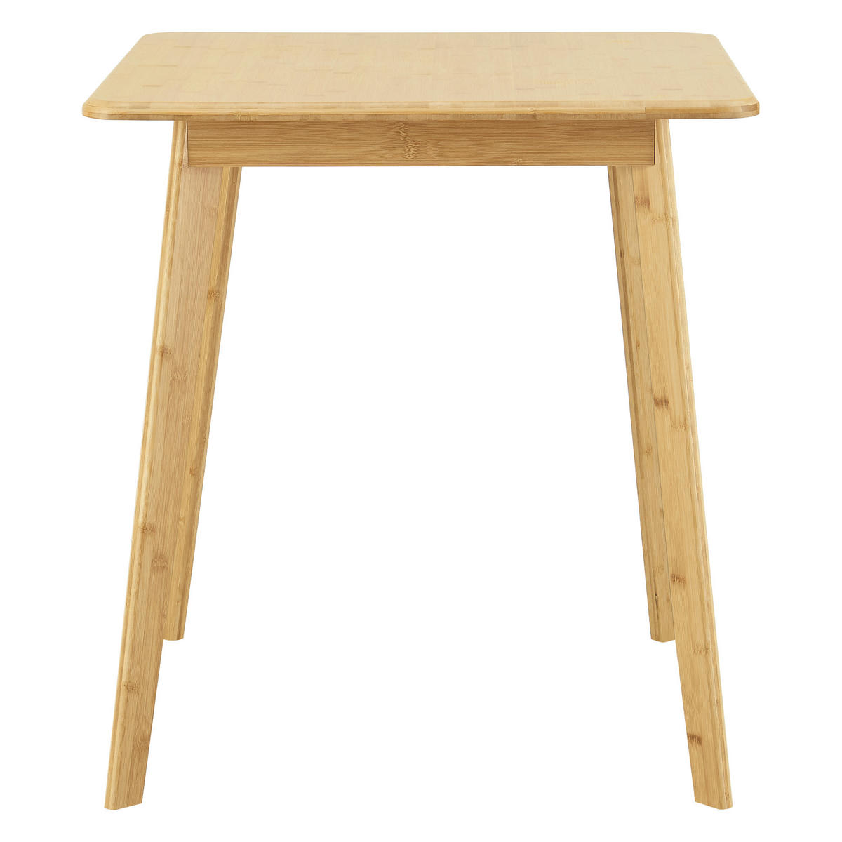 ESSTISCH Närpes - Naturfarben, Holz (70/70/75cm) - [en.casa]