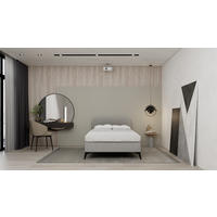 POLSTERBETT Mavilo 120 x 200 cm mit Bettkasten und Lattenrost, Taschenfederkernmatratze mit Kokos 20cm - grau - Grau, Holz (120/200cm) - Homesy