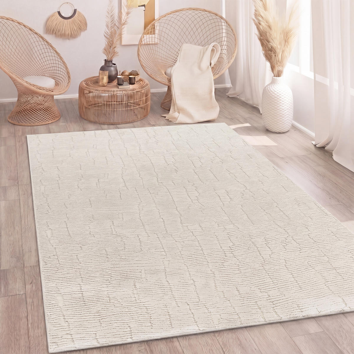 HOCHFLORTEPPICH 240/340 cm Tokio 475 - Creme, Textil (240/340cm) - Paco Home