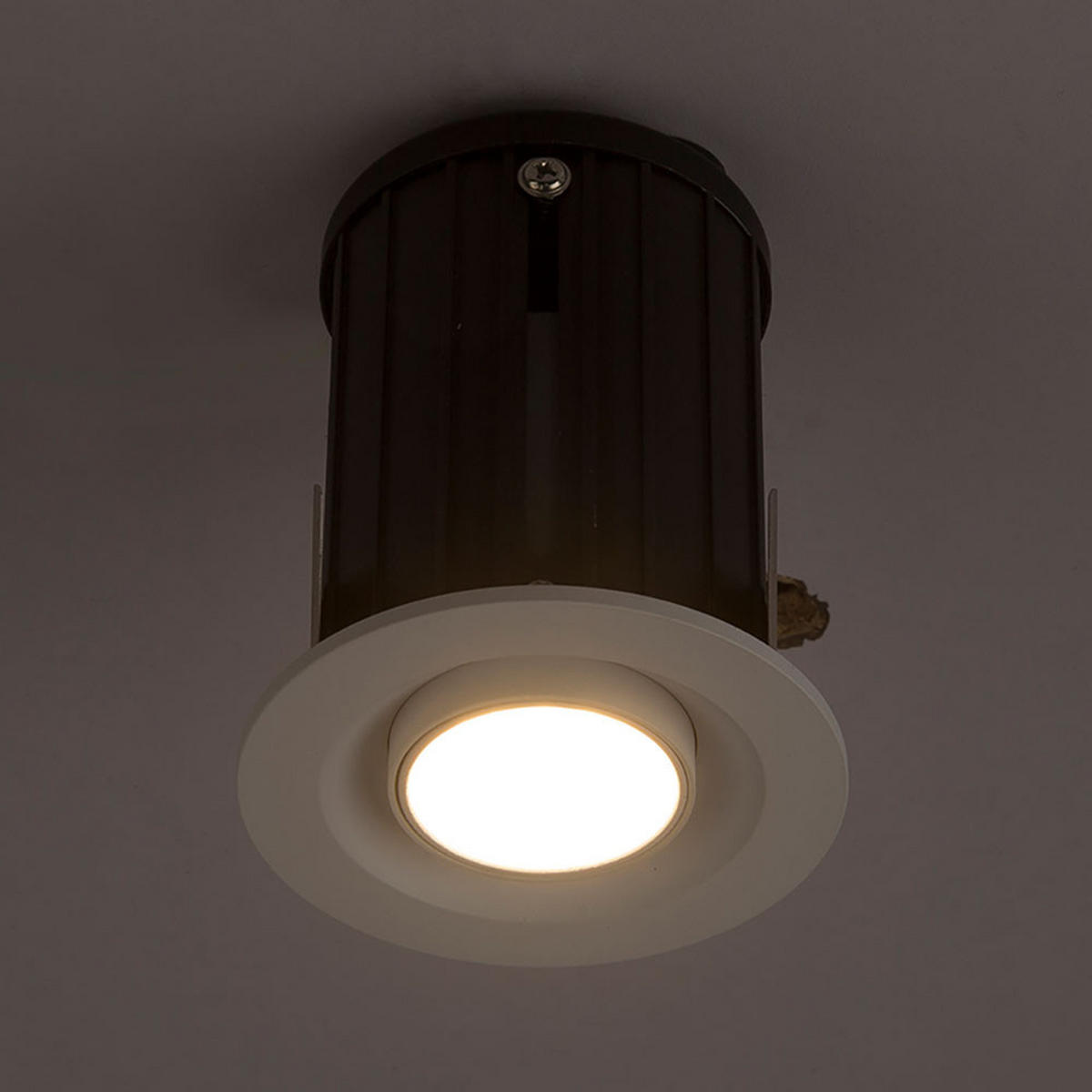 LED WANDLEUCHTE Aluminium Weiß beweglich - Weiß, Metall (9/11.1/9cm) - Globo Lighting