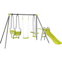 KLETTERGERÜST AUS STAHL ludo ii Grün - Grün, Metall (225/195/315cm) - Habitat Garten