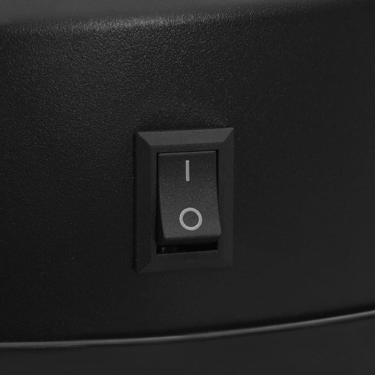 MÜLLEIMER mit Sensor 50L Edelstahl Abfalleimer Automatik - Silberfarben, Metall (30.5/81.5/30.5cm) - DELUKE
