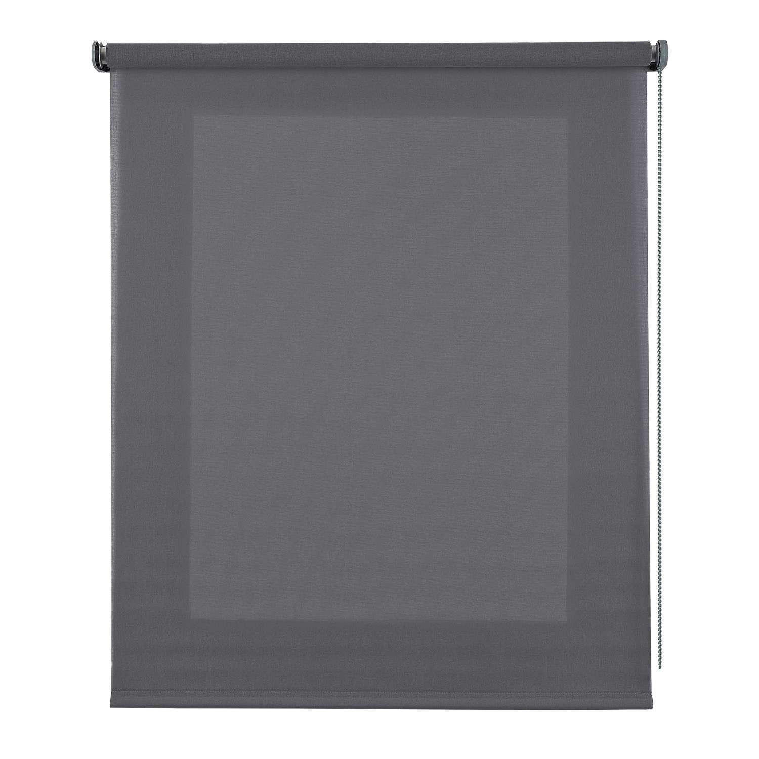 ROLLO | Deco Grau, 140 cm x 250 cm - Grau, Kunststoff (140/250cm) - STORESDECO