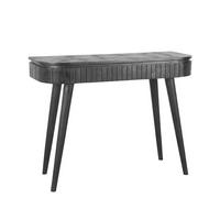 SCHREIBTISCH Nils Schwarz 38/100/77 cm - Schwarz, Holz (38/100/77cm) - LABEL51
