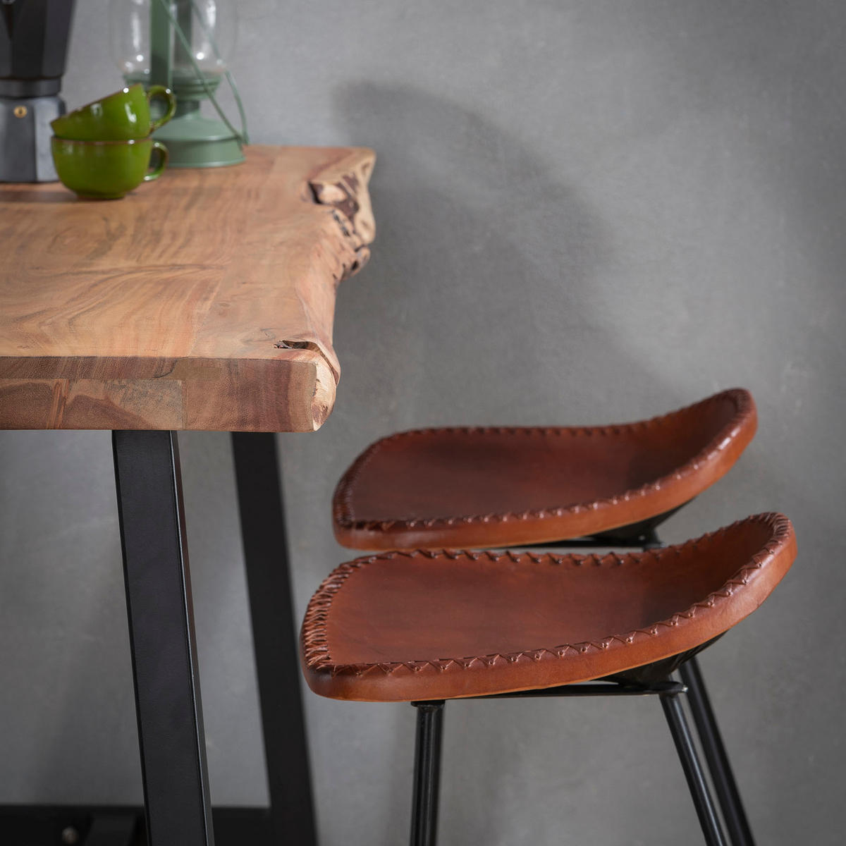 BARTISCH Edge Braun 46/125/ 92 cm - Braun, Holz (125/92/46cm) - Hoyz Collection