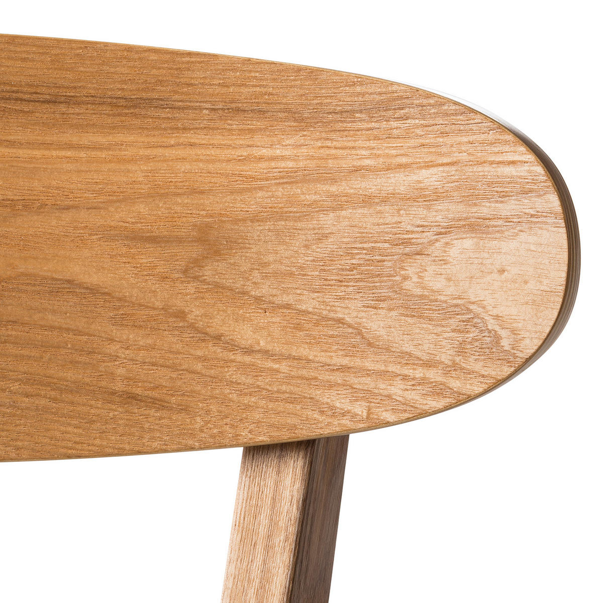 ESSZIMMERSTUHL - Kunstleder / Esche massiv, 2er-Set - Schwarz, Kunststoff (48/79/42cm) - home24