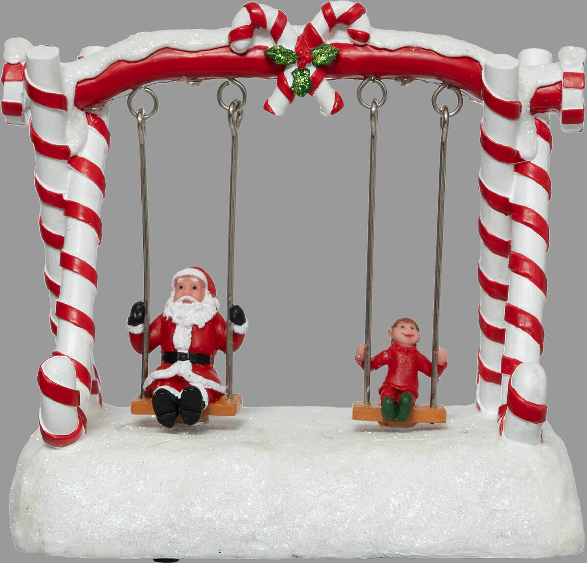 WEIHNACHTSFIGUR mit Beleuchtung 16/12,5 cm - Multicolor, Kunststoff (12.5/16/16cm) - Fééric Lights and Christmas