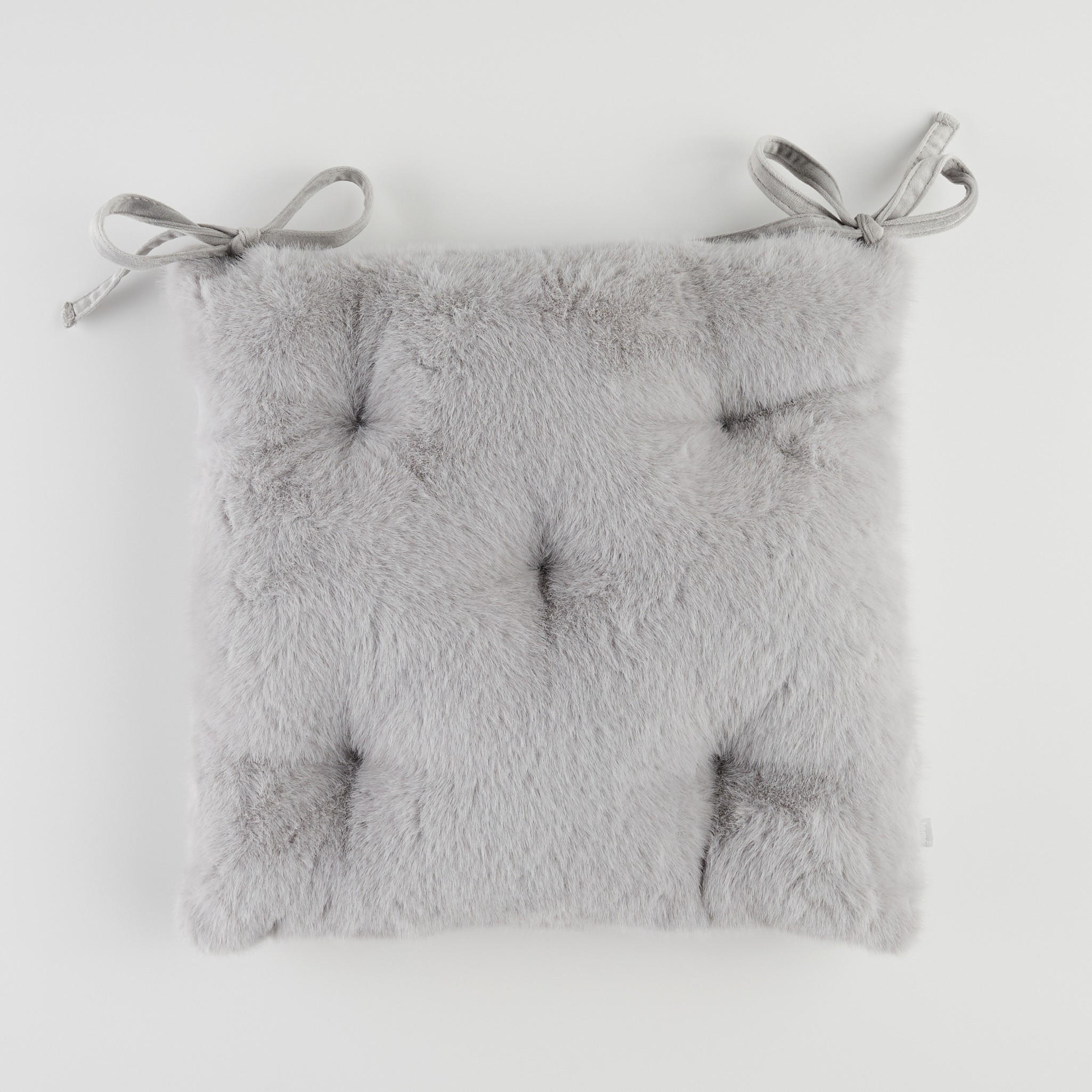 STUHLPOLSTER Molinio - Hellgrau, Textil (40/40/1cm) - home&you