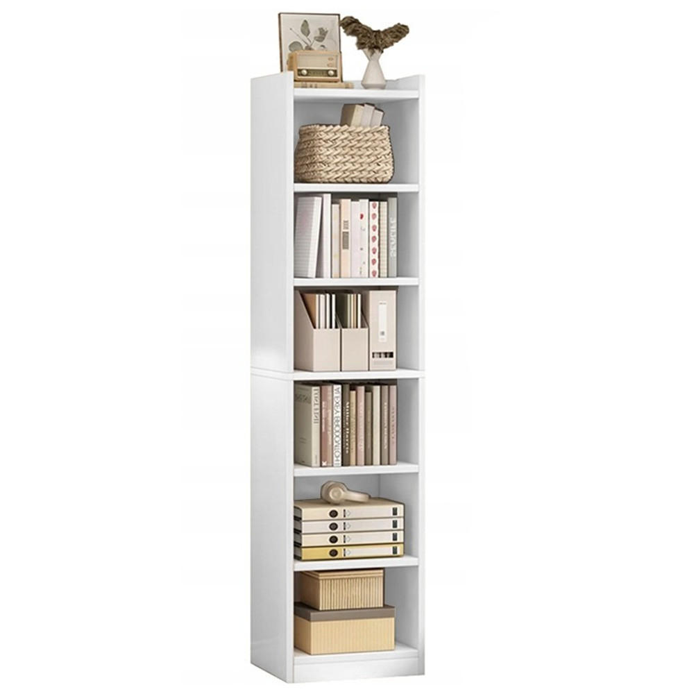 BÜCHERREGAL, weiß 40/30/180 cm - Weiß, Holzwerkstoff (40/180/30cm) - MUVU