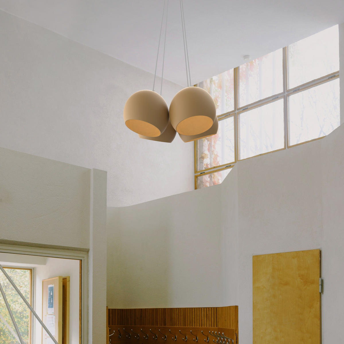 HÄNGELEUCHTE - Goldfarben, Metall (25/25/20cm) - Lumicom