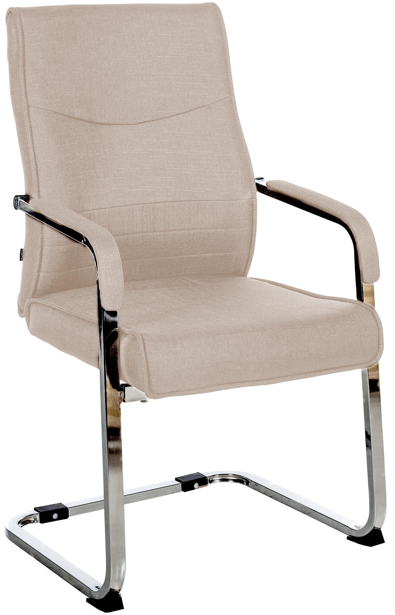 SCHWINGSTUHL Stoff Taupe - Taupe, Textil/Metall (55/88/60cm) - CLP