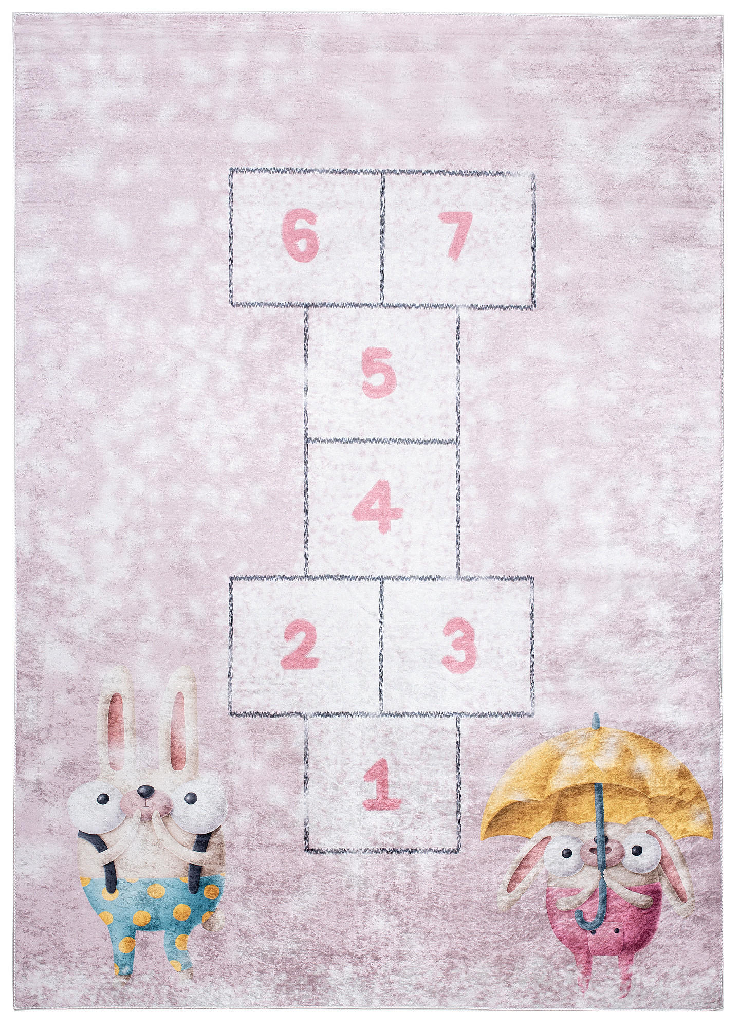 Tapiso Teppich Rosa 160x230 cm