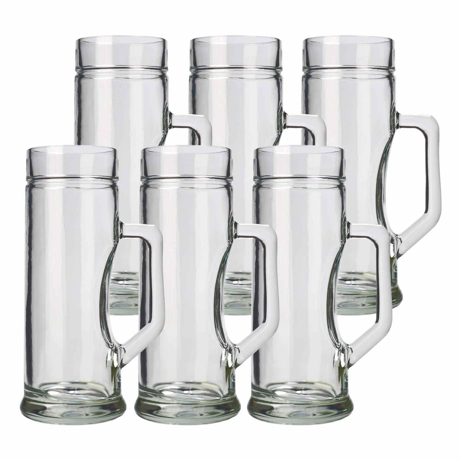 BIERKRÜGE Premium transparent 500 ml 6er Set - Transparent, Glas (0.5L) - Stölzle Lausitz