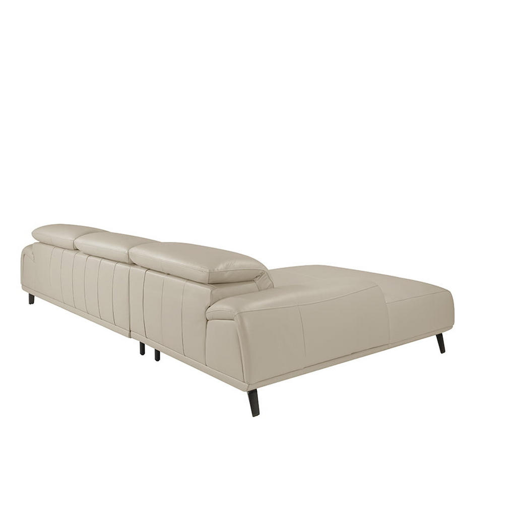 Thumbnail - Angel Cerda Ecksofa, Dunkelgrau, Dunkelgrau, Leder, L-Form, 316x176 cm, Wohnzimmer, Sofas & Couches, Wohnlandschaften, E...
