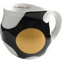 KAFFEEBECHER Spot gold - Goldfarben/Multicolor, Keramik (0.28L) - Luigi Colani Porzellan