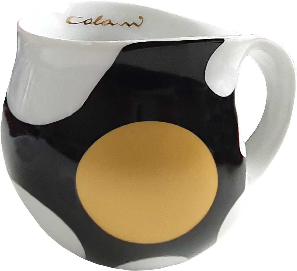 KAFFEEBECHER Spot gold - Goldfarben/Multicolor, Keramik (0.28L) - Luigi Colani Porzellan