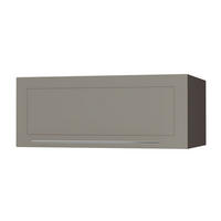 KLAPPHÄNGESCHRANK Kvantum W6B/90 Beige Matt / Lava Matt 90 / 59 / 36cm - Dunkelgrau/Beige, Holz/Holzwerkstoff (90/36/59cm) - Feldmann-Wohnen