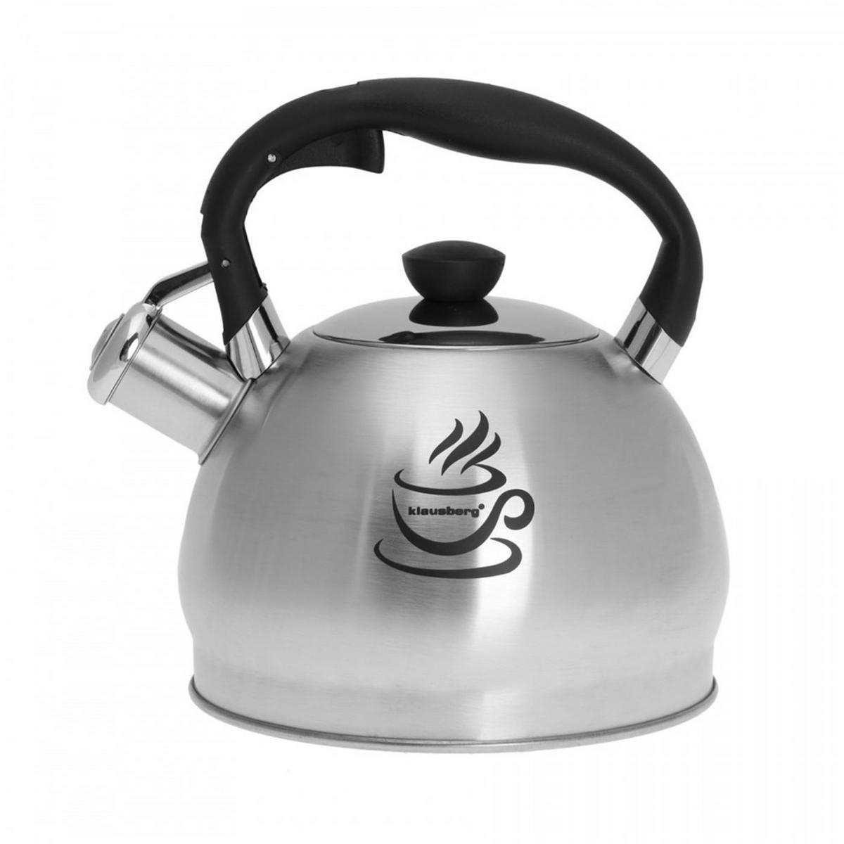 WASSERKESSEL Silber 20/15/19 cm KB7044 - Silberfarben, Metall (20cm) - Klausberg 