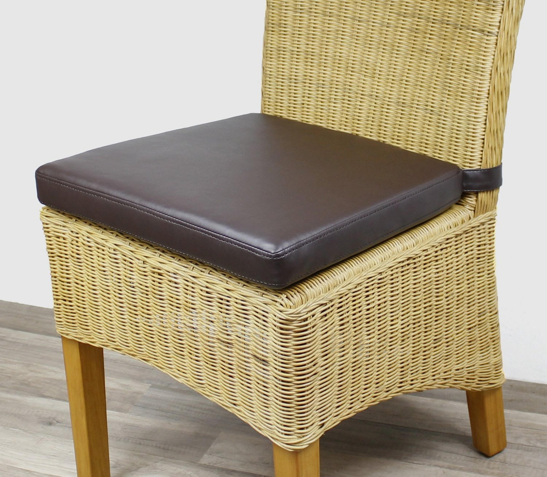 SITZKISSEN Larissa PUdb 6 Set - Dunkelbraun, Textil (42/46/5cm) - Sedex