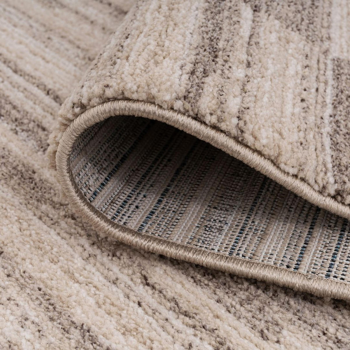 VINTAGE-TEPPICH Ikaro Elias Beige - Beige, Textil (119/170cm) - Kukoon Rugs