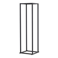 KAMINHOLZREGAL Tibro - Schwarz, Metall (35/120/35cm) - [en.casa]