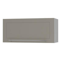 KLAPPHÄNGESCHRANK Kvantum W4B/80-AV Beige Matt / Grau Matt 80 / 32,5 / 36cm - Beige/Grau, Holz/Holzwerkstoff (80/36/32.5cm) - Feldmann-Wohnen
