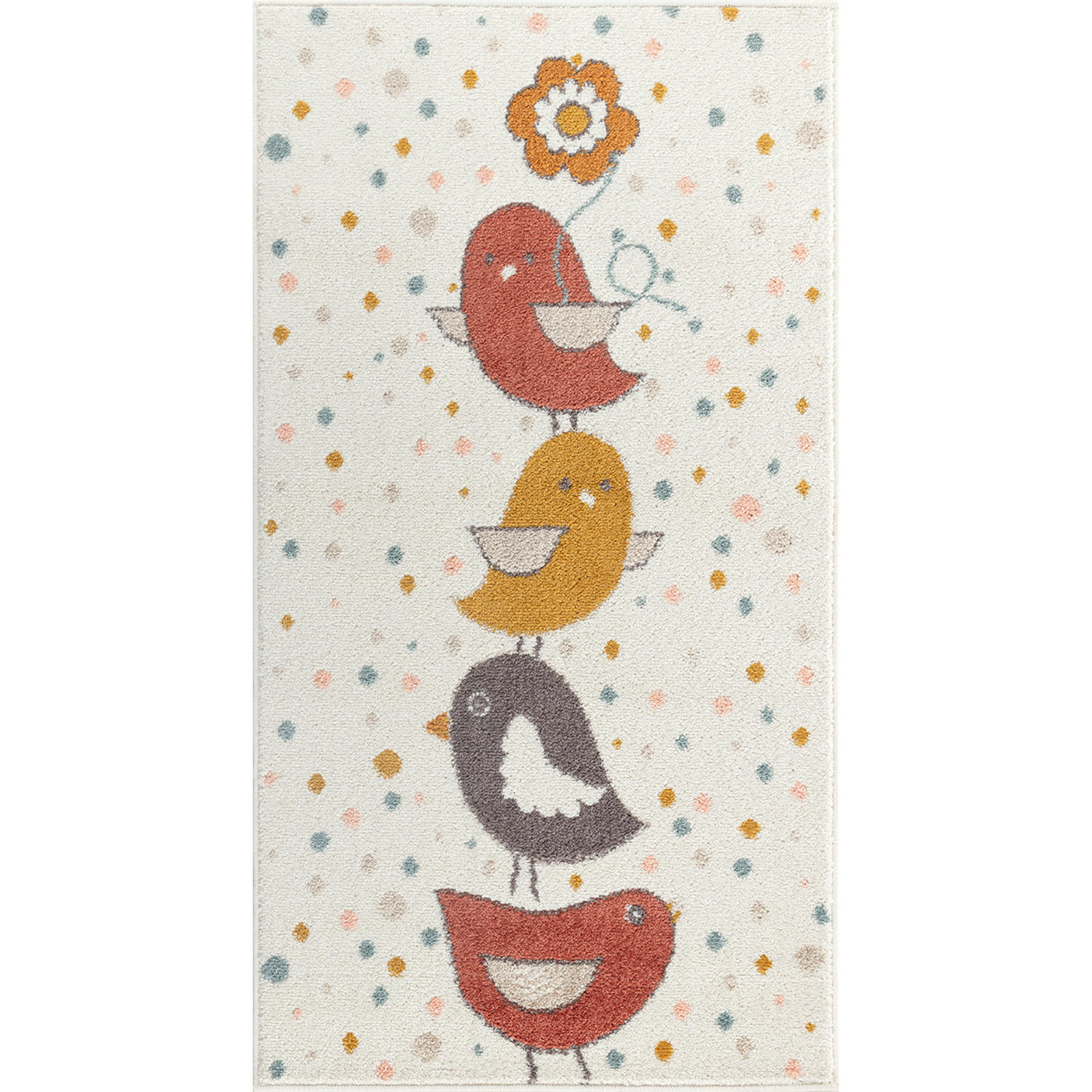 KINDERTEPPICH 80/150 cm Mehrfarbig - Multicolor, Naturmaterialien/Textil (80/150cm) - LIVABLISS
