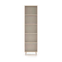 BÜCHERREGAL Alycia Beige - Holzeffekt - Braun, Holz (50/190/40cm) - Petits-meubles