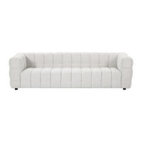 SOFA ohne Schlafmöglichkeit - 4 Personen - Stoff - Weiß - Weiß, Textil (255/70/86cm) - Vente-Unique