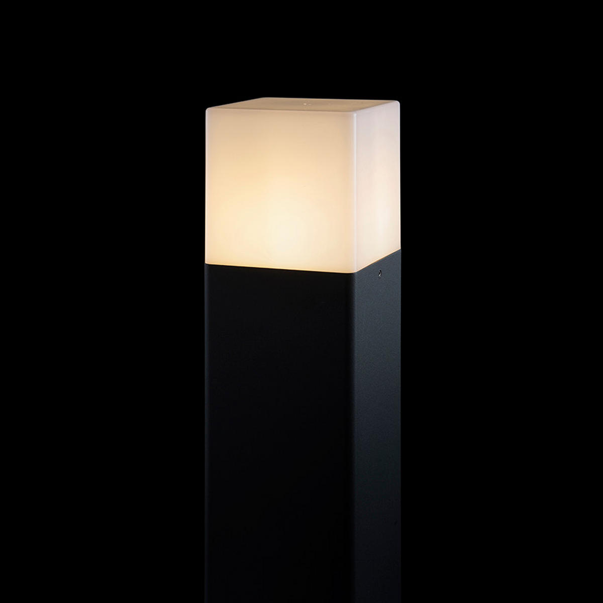 AUSSENLEUCHTE CLYDE 60 Anthrazitgrau 11 W IP44 - Grau, Metall (83/83/60cm) - Rendl