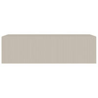 TV-LOWBOARD Veldio hängend Greige 100 cm - Taupe, Holzwerkstoff (100.8/28.5/31.6cm) - Selsey