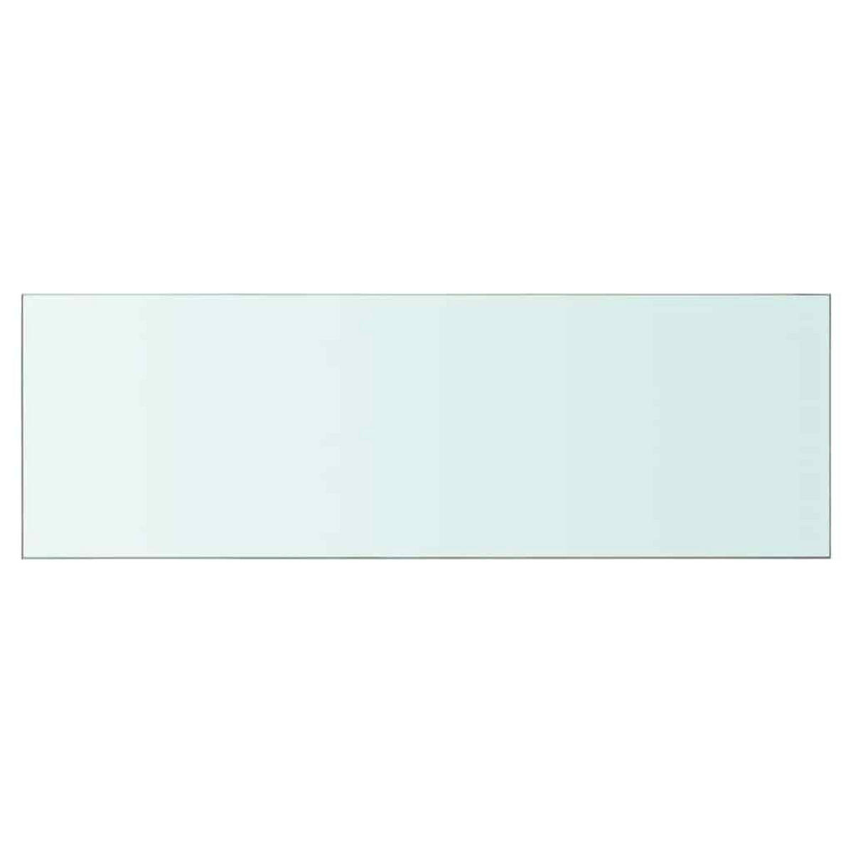 REGALBODEN Glas Transparent 90/30 Cm - Transparent, Glas (30/0.8/90cm) - vidaXL