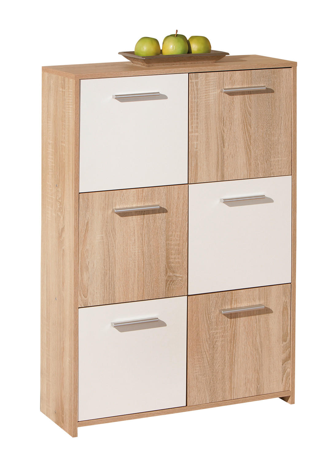 KOMMODE Eiche Dekor - Eiche Wotan, Holzwerkstoff (77/115/30cm) - ebuy24