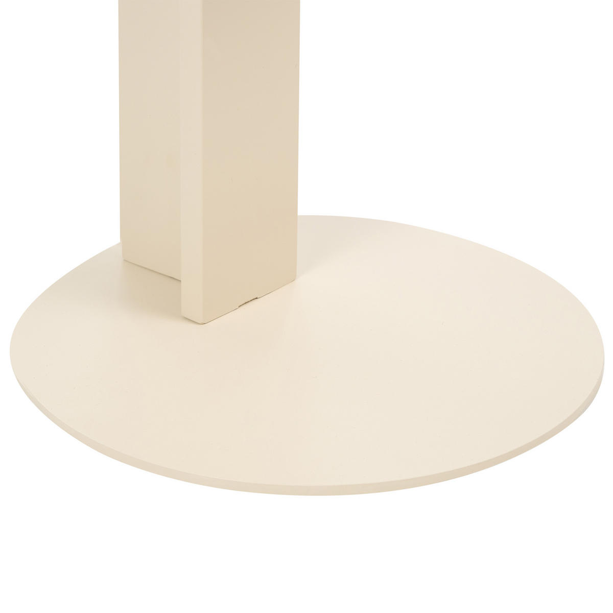 MĂSUȚĂ AUXILIARĂ DE EXTERIOR 40/40/metal bej Vanzago - bej, metal (40/40/51cm) - Beliani