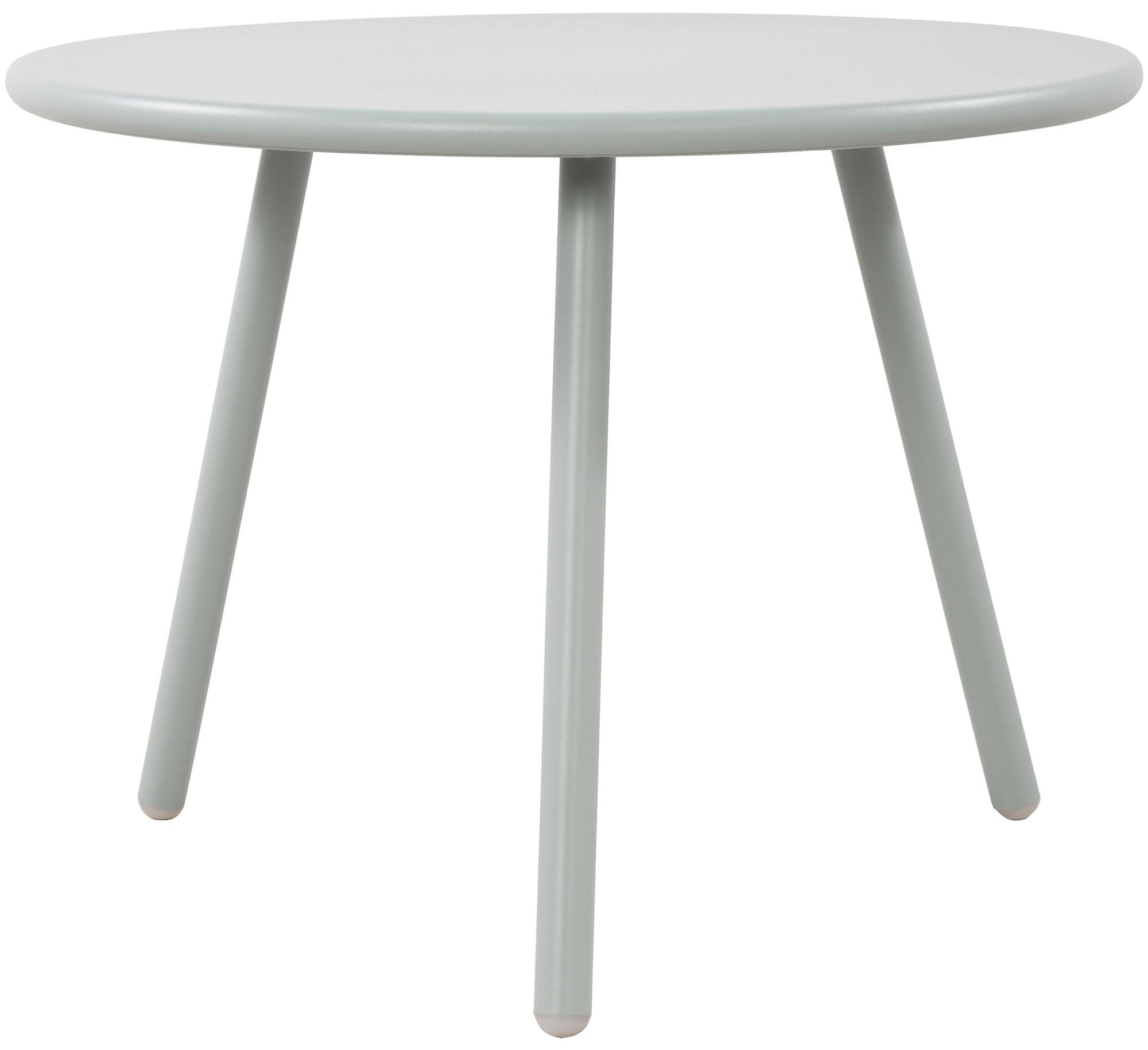 COUCHTISCH Nenim Kunststoff Türkis Beistelltisch Rund - Türkis, Kunststoff (60/60/45cm) - DELUKE