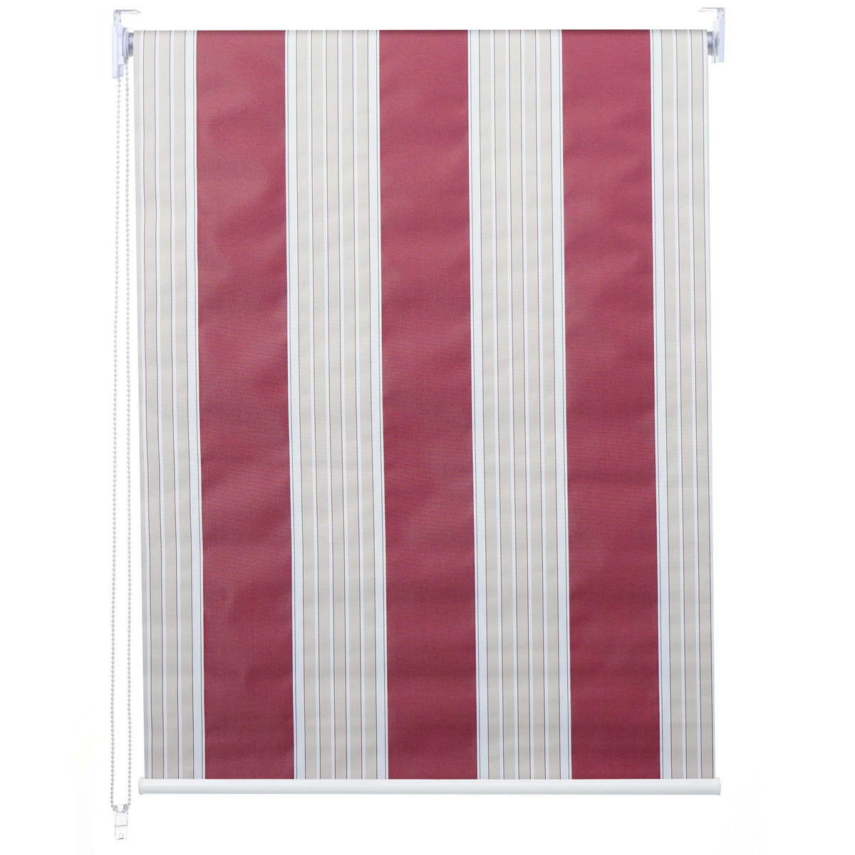 ROLLO Rot, Weiß, Beige - Beige/Rot, Textil (70/230/7cm) - MCW