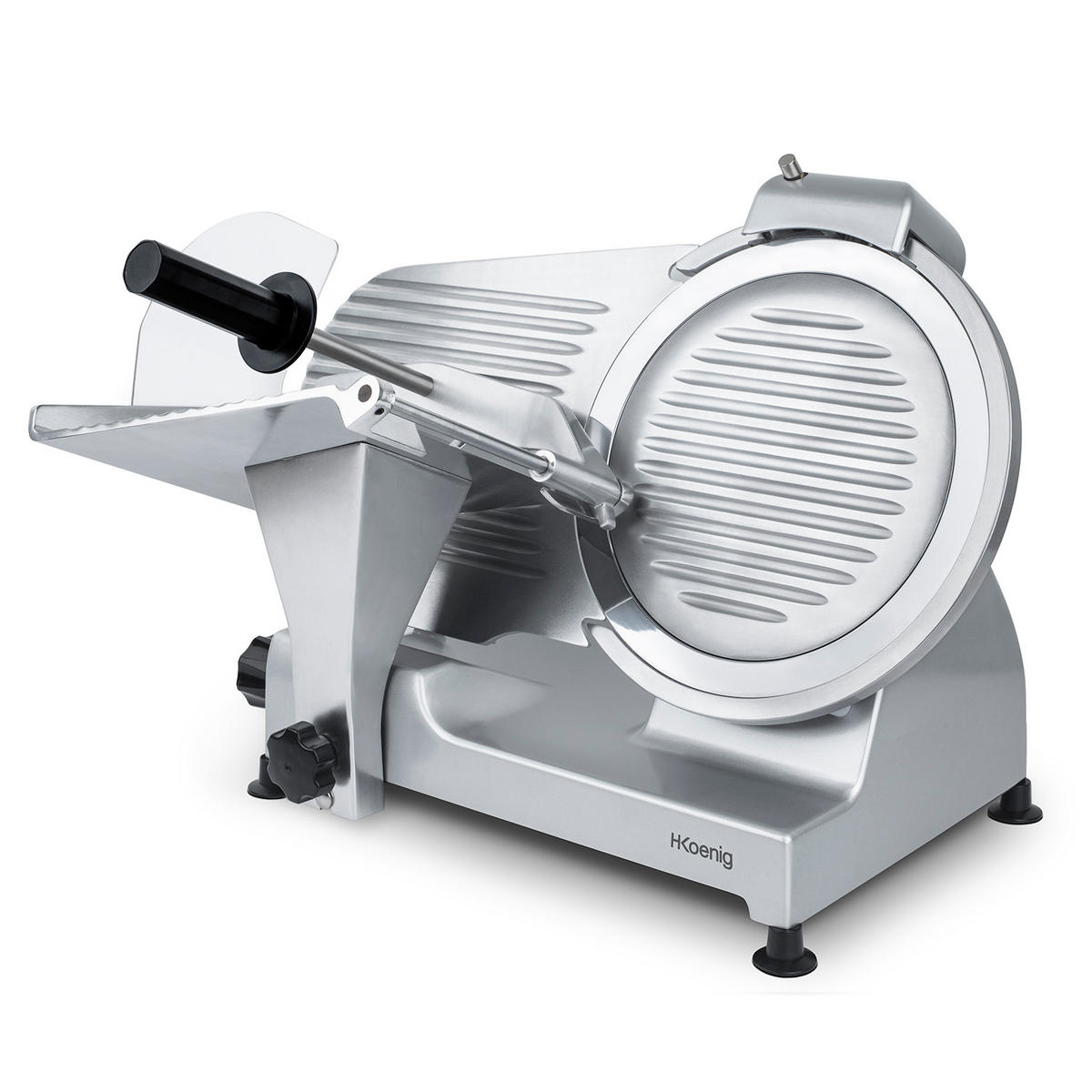 ALLESSCHNEIDER elektronisch MSX300, Silber - Blau, Metall (59.5/44/47cm) - HKoenig