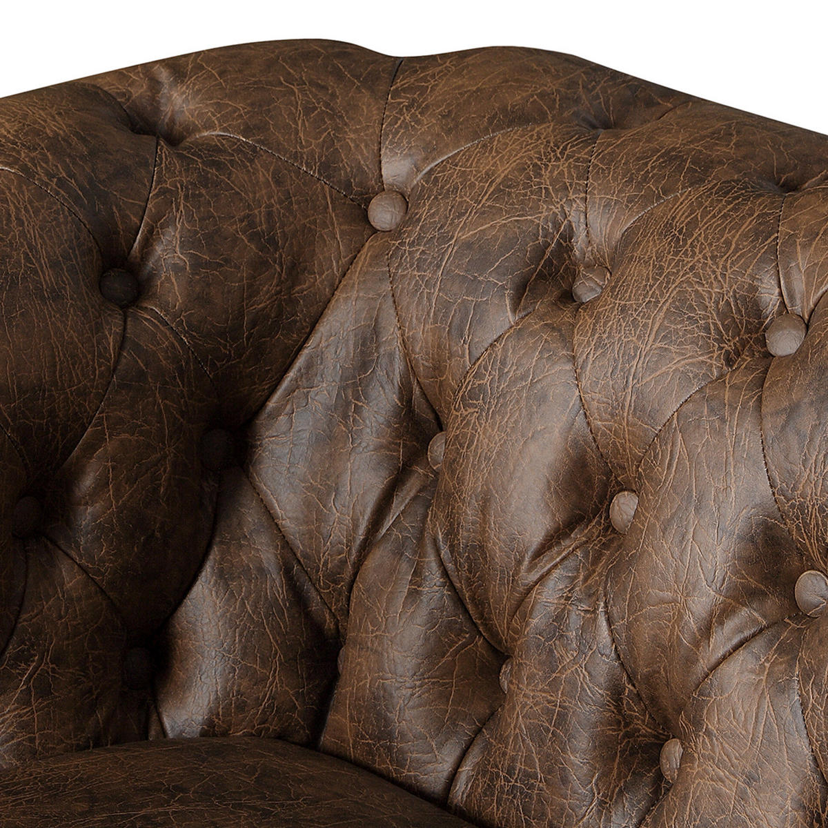 SESSEL - Dunkelbraun, Holz/Birkenholz (104/72/86cm) - home24